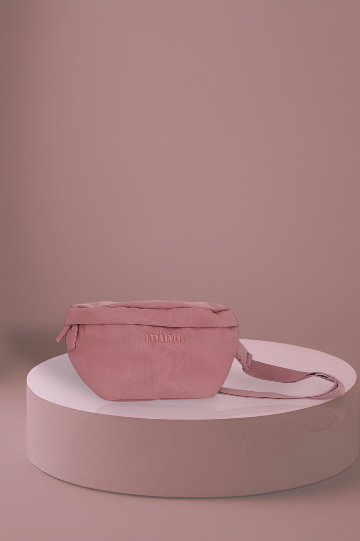 Minu Fanny pack Rose gold