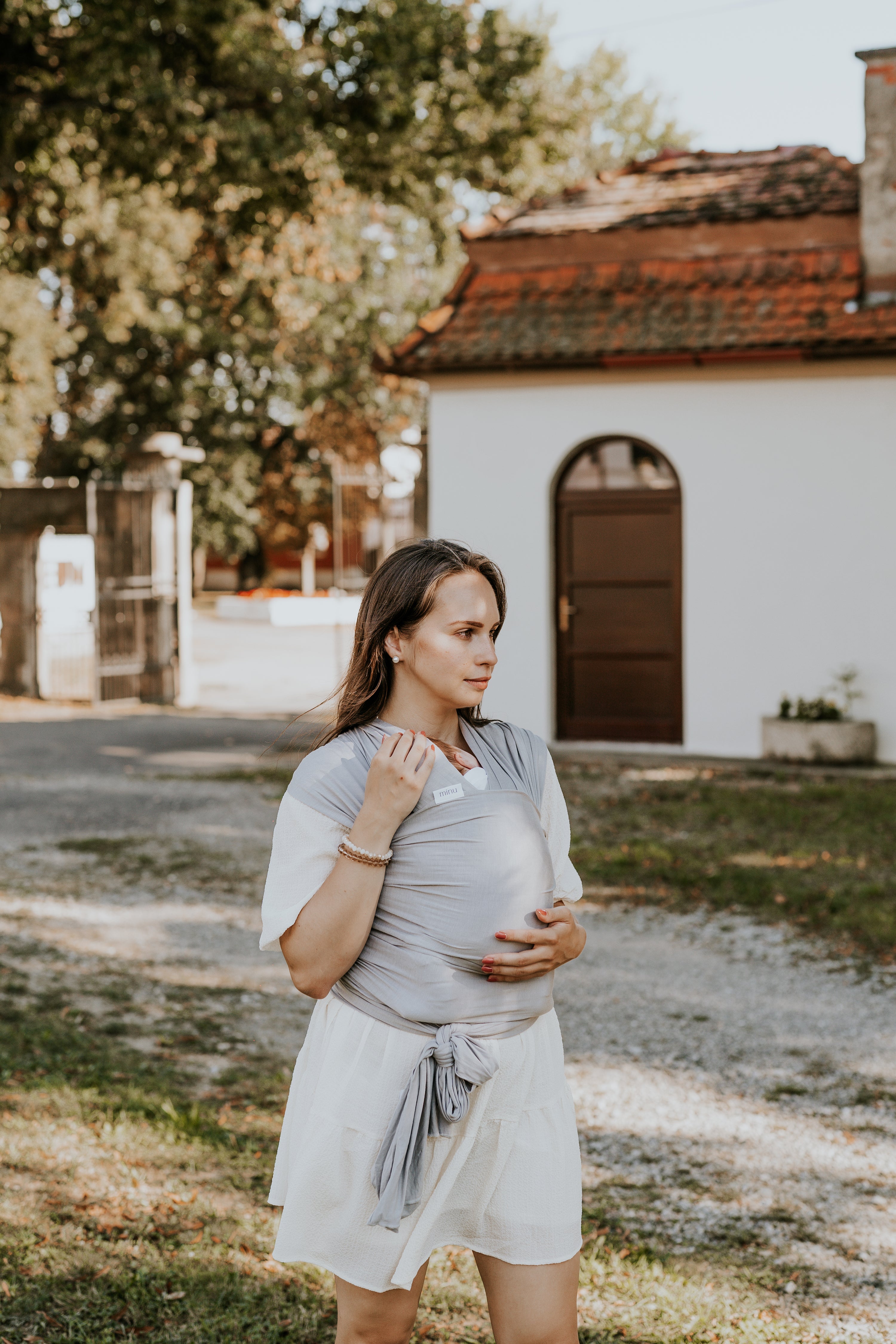 ** Pred-objednávka ** Šatka Silver Grey